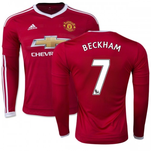 beckham long sleeve jersey