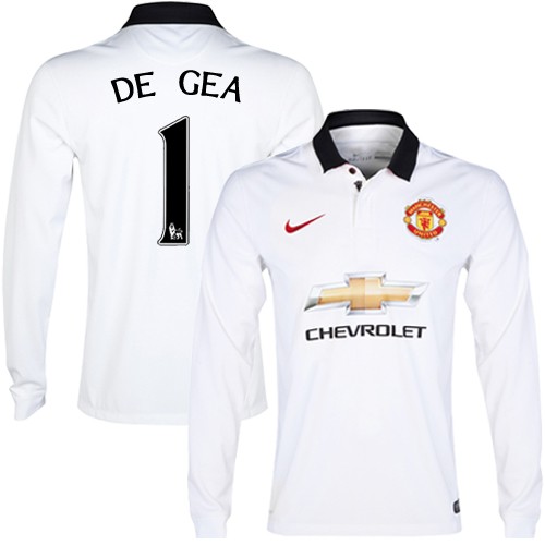 David De Gea Jersey / David De Gea Manchester United Keeper Shirt 16 17