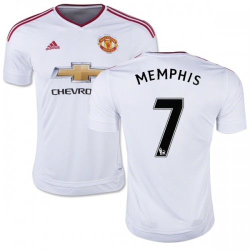 Men's 7 Memphis Depay Manchester United 
